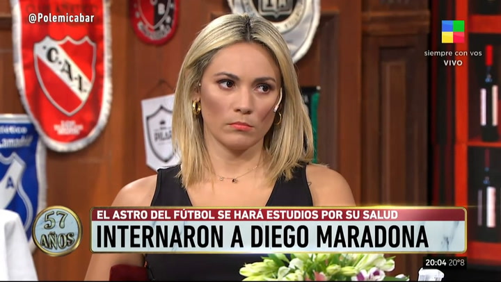 La ex novia del astro dio detalles de las últimas horas de Maradona antes de la internación - Fuente