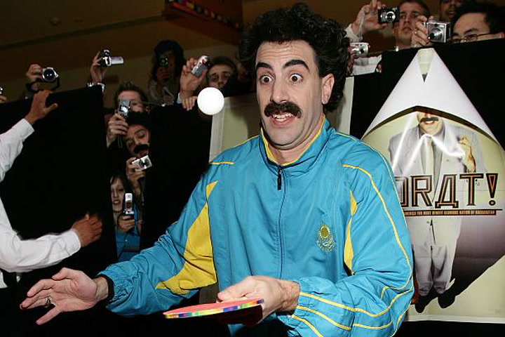 Sacha Baron Cohen sues cannabis company for billboard featuring Borat