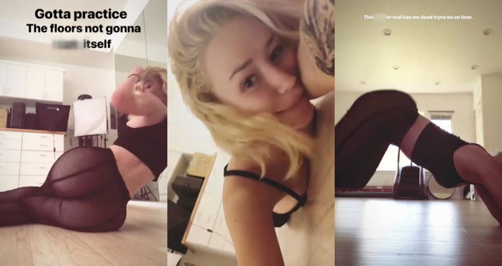 Twerking In See Through Clothes