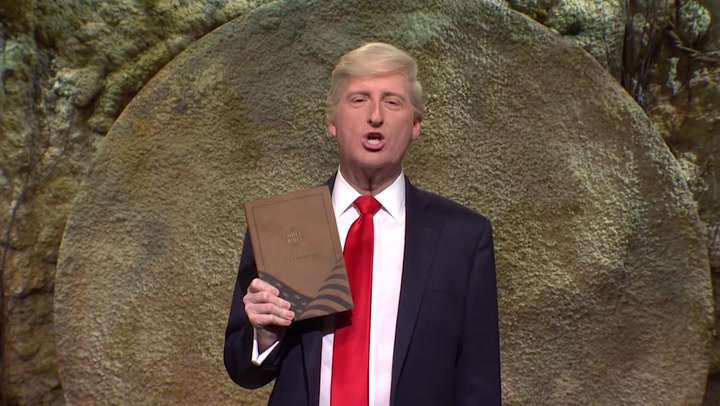 'My favourite book': SNL mocks Donald Trump's scheme to sell bibles