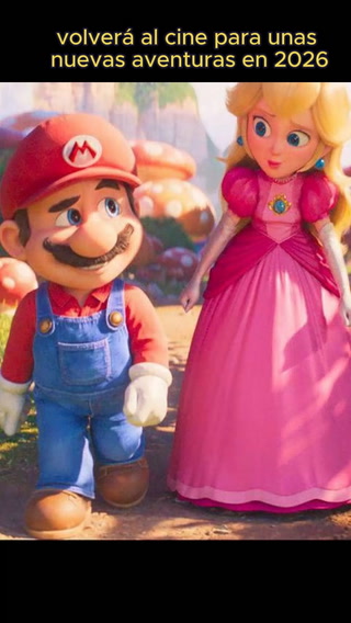 Super Mario llega a la pantalla grande: Nintendo anuncia nueva película para el 2026