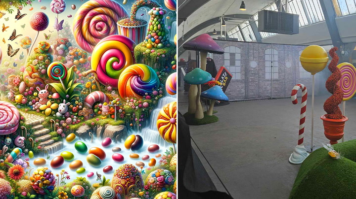 Inside £35 'immersive' Wonka experience parents are calling a 'shambles'