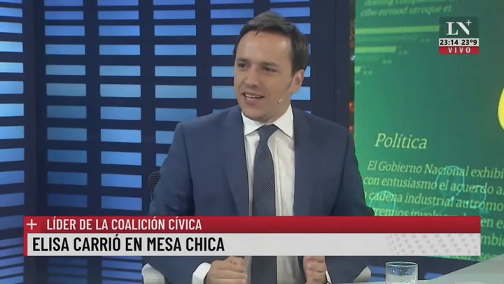 Elisa Carrió afirmó que “no votaría” a Macri y lanzó una dura acusación contra Cristina Kirchner