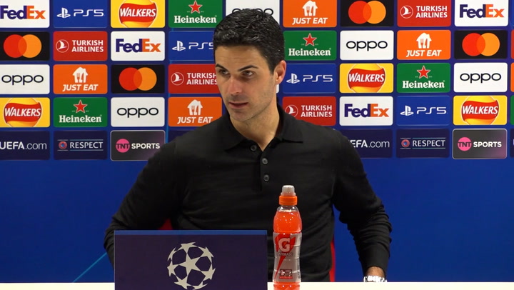 Mikel Arteta praises Arsenal fans for clinching Porto victory: 'They brought their brains'
