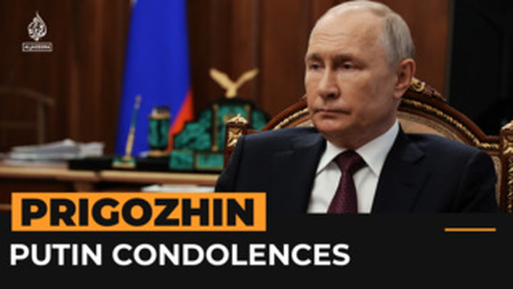 Putin offers condolences to Prigozhin’s family after plane crash