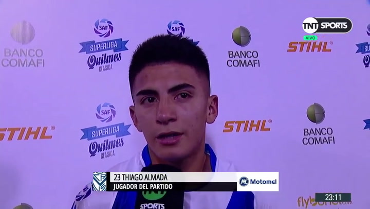 Thiago Almada: 'Me hacía falta sumar minutos para ganar confianza' - Fuente: YouTube