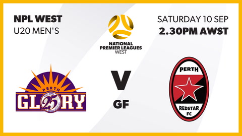 Perth Glory FC - WA U20 v Perth RedStar FC - WA U20