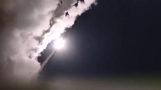 Iran releases video it says shows missiles being fired against Israel