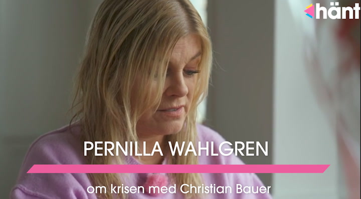 Pernilla Wahlgren om krisen med Christian Bauer – därför gick hon hos en psykolog