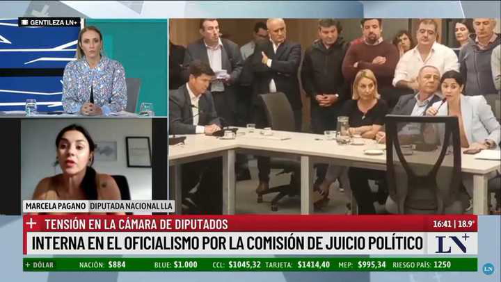 Marcela Pagano tras el escándalo en la comisión de Juicio Político: "Mi único jefe político es Javier Milei"