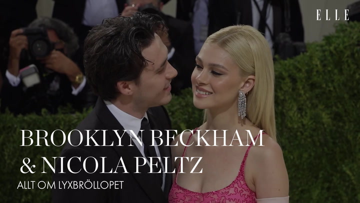 VIDEO: Brooklyn Beckham &amp; Nicola Peltz – allt om lyxbröllopet