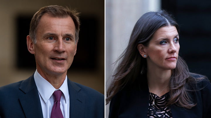 Michelle Donelan’s libel damages payment not approved by me, Jeremy Hunt claims