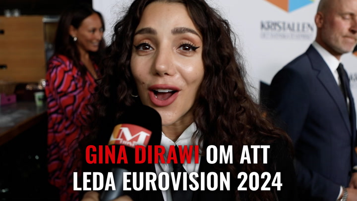 Gina Dirawi om att leda Eurovision 2024