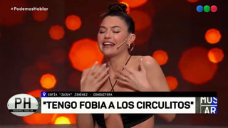 Sofía Jujuy Giménez reveló cuál es la extraña fobia que sufre y la hace vomitar