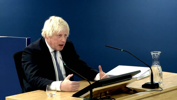 Boris Johnson shown all the times he said 'let Covid rip' in uncomfortable inquiry moment