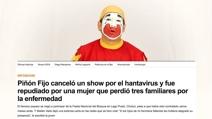 El descargo de Piñón Fijo, tras cancelar su presentación en Lago Puelo - Fuente: YouTube