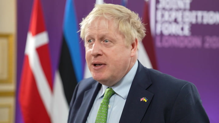 Boris Johnson justifies Saudi visit as attempt to build 'widest possible coalition' against Putin