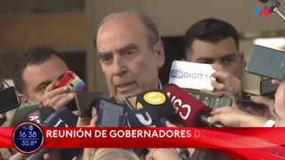 La palabra de Guillermo Francos tras la reunión de gobernadores del PJ