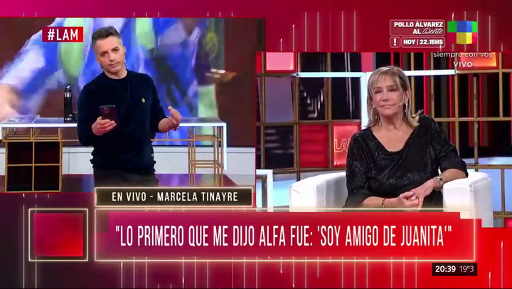 La palabra de Mariano Iúdica sobre el estreno de Polémica en el bar con Marcela Tinayre