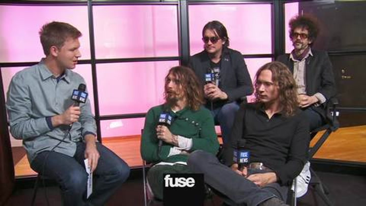 Interviews: The Darkness on Making Tea, New Songs and "Broads"
