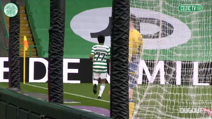 Karamoko Dembele's first senior goal for Celtic