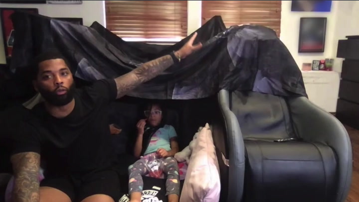 King Keraun Learns How To Make The Perfect At Home Pillow Fort