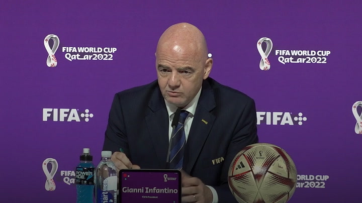 Fifa chief Gianni Infantino confirms expanded 32-team Club World Cup from 2025