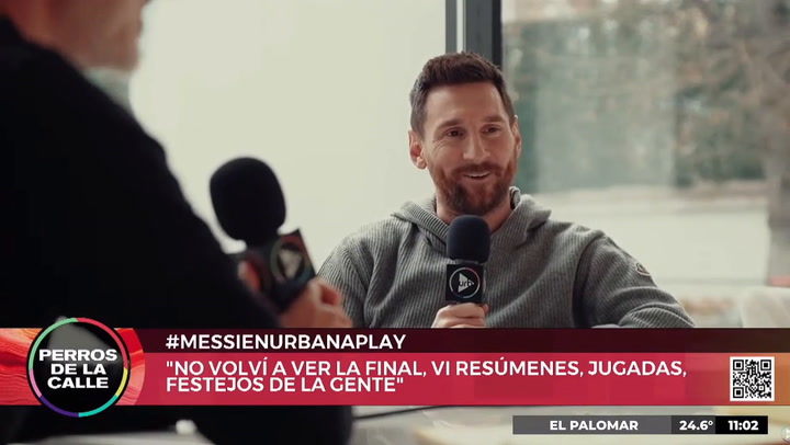 Lionel Messi: 'La copa me llamaba'