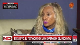 La supervisora de enfermería del Hospital Neonatal de Córdoba habló de "genocidio" de bebés