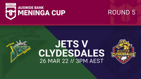 26 March - Mal Meninga Cup Round 5 - Ipswich Jets v Western Clydesdales