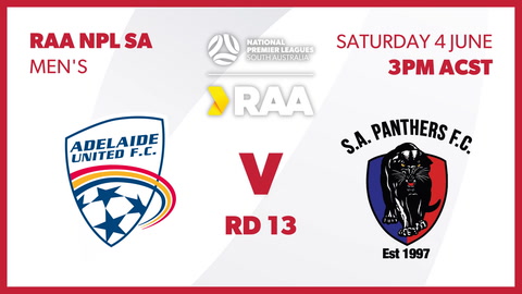 Adelaide United FC - NPL SA v South Adelaide Panthers - NPL SA