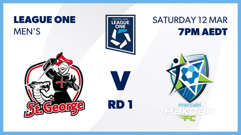 12 March - Round 1 FNSW League One - St George v Hakoah