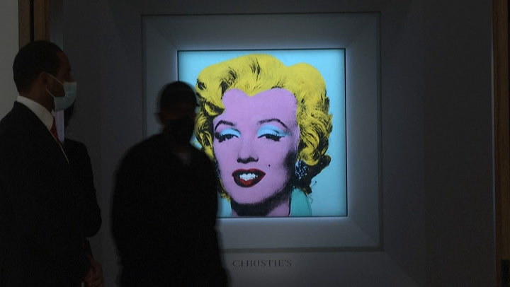 Nuevo récord a la vista con subasta del retrato de Marilyn de Warhol por Christie's