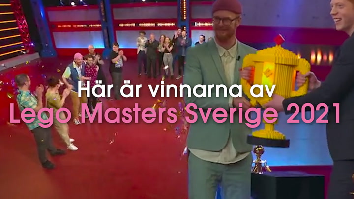 Här är vinnarna av "Lego Masters Sverige" 2021 – Se klippet