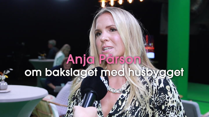 Anja Pärson om bakslaget med husbygget
