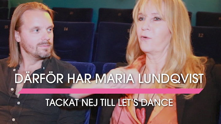 Därför har Maria Lundqvist tackat nej till Let's dance: ”Så rädd”