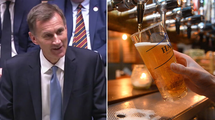 Spring Budget 2023: Draught drinks in pubs to be taxed less, chancellor announces