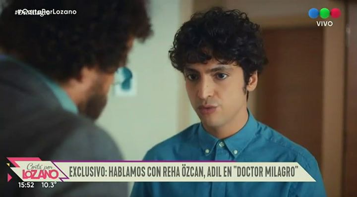 Adil, de Doctor Milagro, habló de la Argentina y Maradona - Fuente: Telefe
