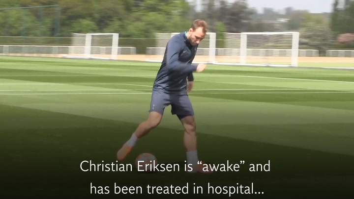 Football world reacts after Christian Eriksen collapses at Euro 2020