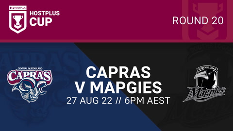 Central Queensland Capras - HC v Souths Logan Magpies - HC