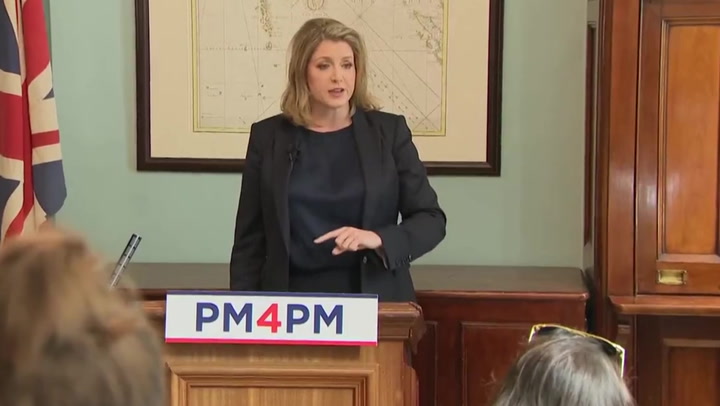 ‘I am the candidate Labour fear the most’: Penny Mordaunt launches leadership bid