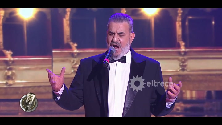 Cantando 2020. Miguel Ángel Rodríguez y Lula Rosenthal cantaron 'O sole mio' de Luciano Pavarotti