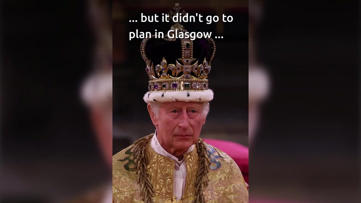Coronation chaos in Glasgow as screens cut off at Cathedral before King ...