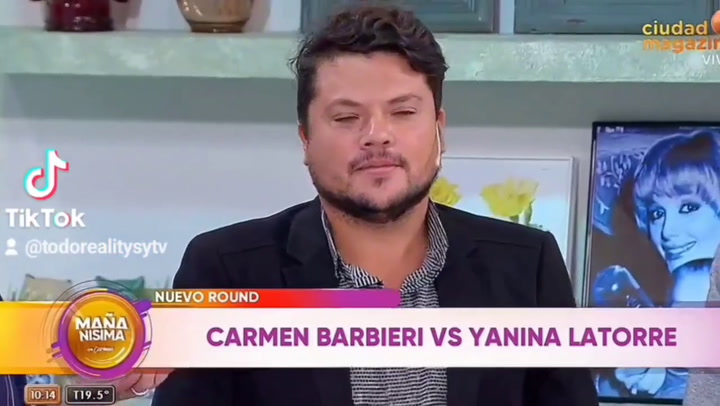 Carmen Barbieri lloró desconsoladamente por los dichos de Yanina Latorre