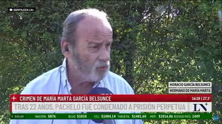 Horacio García Belsunce, tras la condena a prisión perpetua de Nicolás Pachelo: "No creo que este sea el punto final"