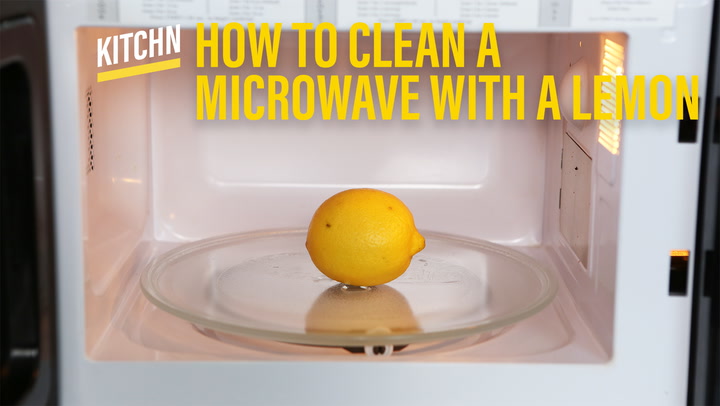 How To Clean Microwave Naturally - Lemon | Kitchn