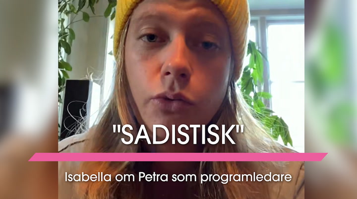 Isabella om Petra som programledare: "Sadistisk"