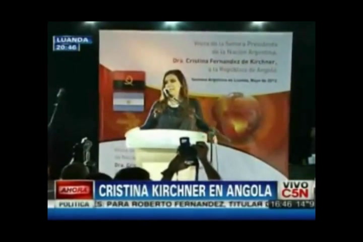 Archivo: Cristina Kirchner sobre Omar Caballo Suárez