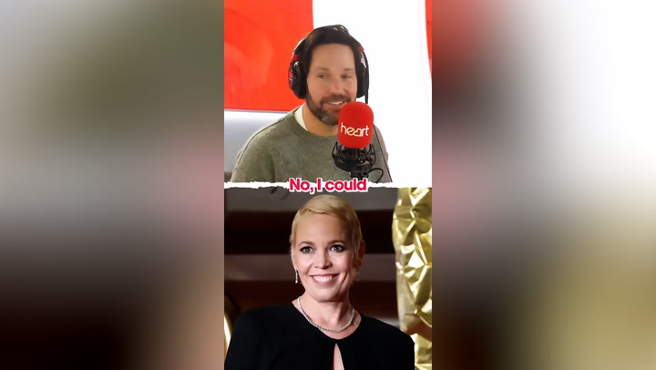 Paul Rudd reveals he exchanged rude messages with Olivia Colman.mp4
