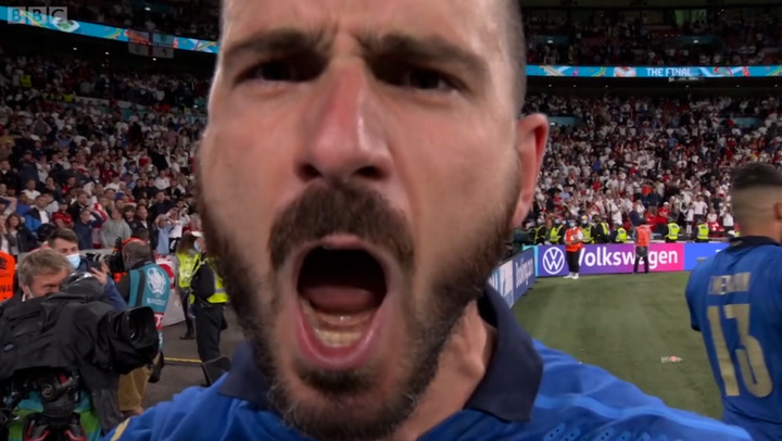 Bonucci taunts England after Italy win Euros in penalty shootout